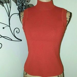 Ladies band neck shell (NWOT)